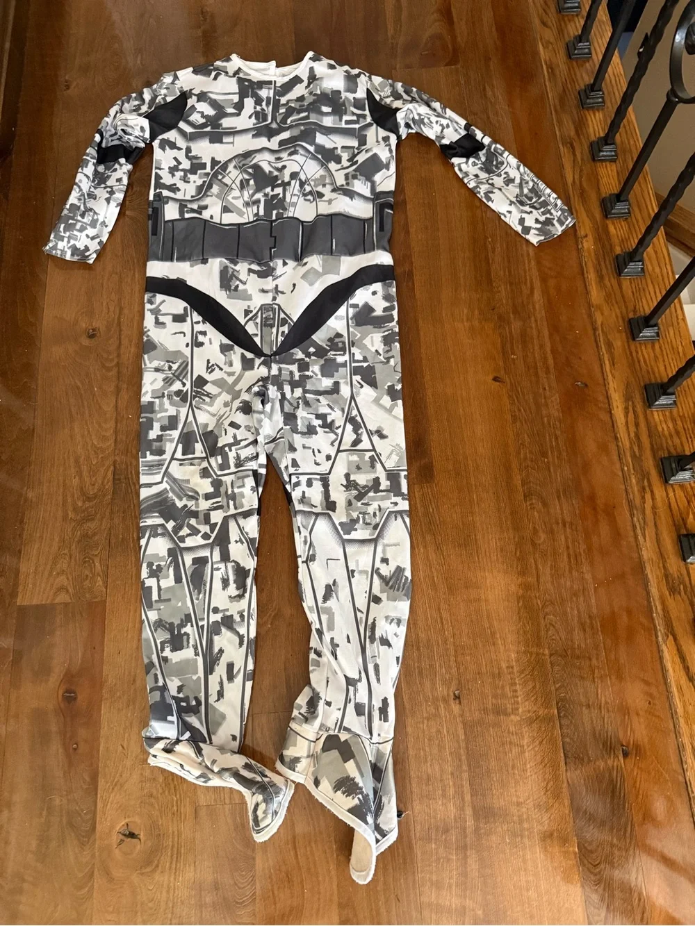 Youth Storm trooper Costume Jumpsuit Star Wars By Rubie’s Size Large Star Wars